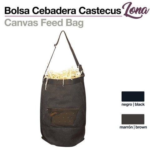 BOLSA CEBADERA CASTECUS LONA