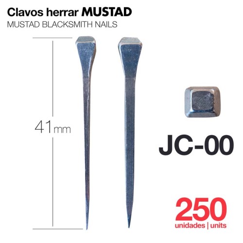 CLAVOS HERRAR MUSTAD 250uds JC-00