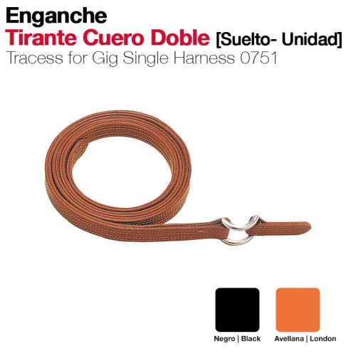 ENGANCHE TIRANTE CUERO SUELTO UNIDAD