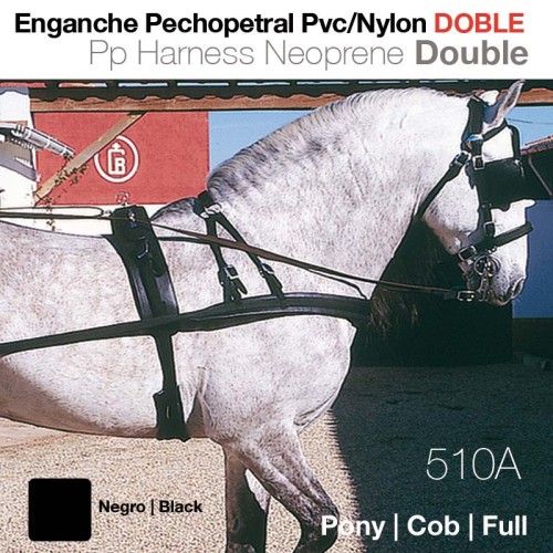 ENGANCHE PECHOPETRAL PVC/NYLON DOBLE 510AD