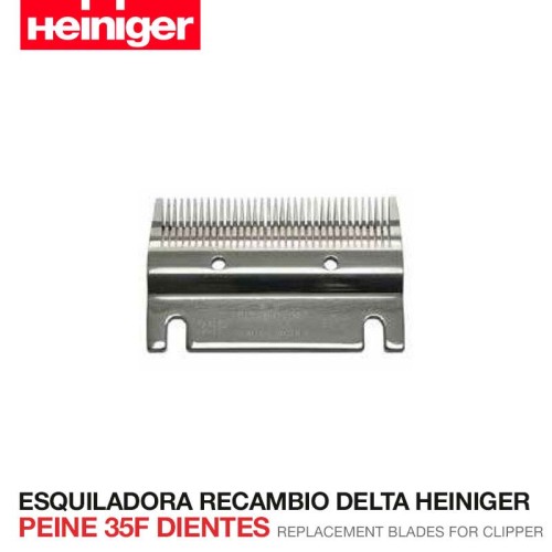 ESQUILADORA RECAMBIO DELTA HEINIGER PEINE 35F DIENTES