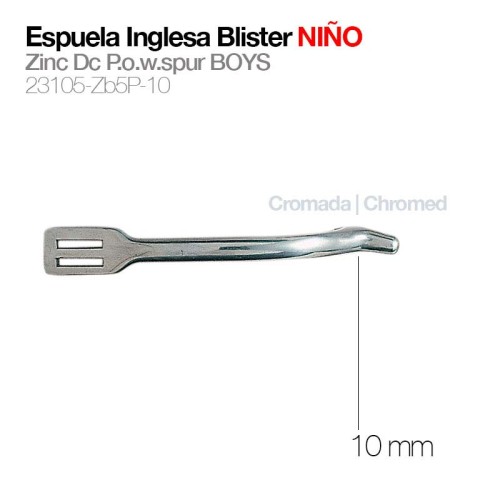 ESPUELA INGLESA BLISTER NIÃ‘O 23105-ZB5P-10