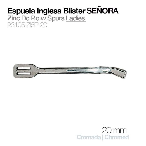 ESPUELA INGLESA BLISTER SEÃ‘ORA 23105-ZL5P-20