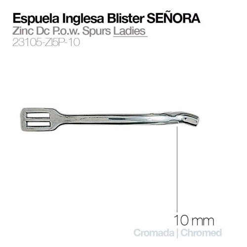 ESPUELA INGLESA BLISTER SEÃ‘ORA 23105-ZL5P-10