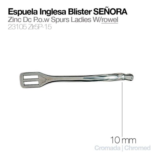 ESPUELA INGLESA BLISTER SEÃ‘ORA 23105-ZLR5P-10