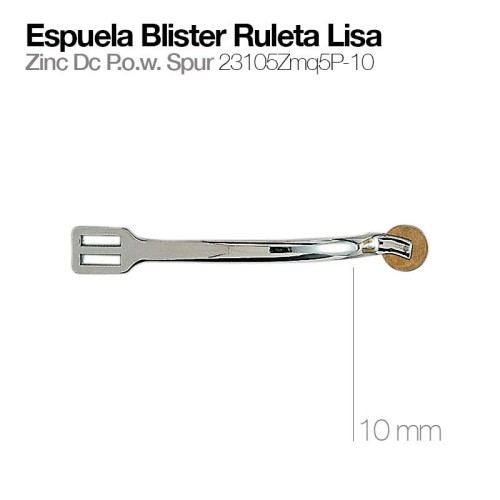 ESPUELA BLISTER RULETA LISA 23105ZMQ5P-10