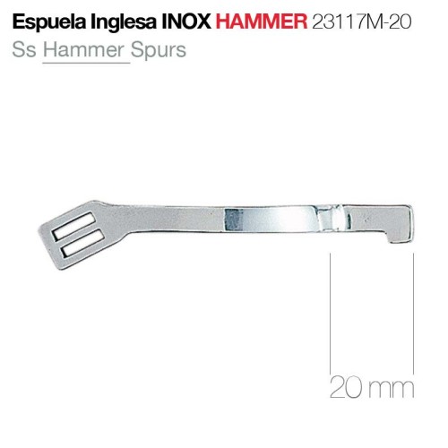 ESPUELA INGLESA INOX HAMMER 23117M-20