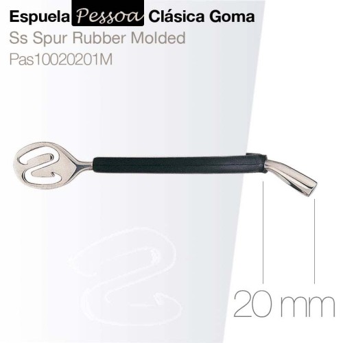 ESPUELA PESSOA CLÃSICA GOMA PAS10020201M 20mm