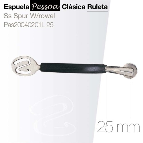 ESPUELA PESSOA CLÃSICA RULETA PAS20040201L 25mm