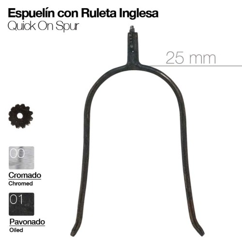 ESPUELÃN CON RULETA INGLESA