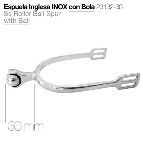 ESPUELA INGLESA INOX CON BOLA 23132-30
