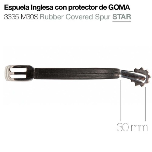 ESPUELA INGLESA PROTECTOR GOMA 3335-M30S STAR