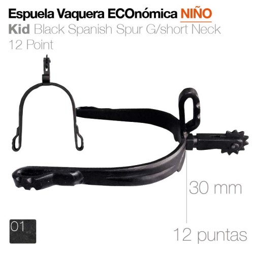 ESPUELA VAQUERA ECO. NIÃ‘O 12 puntas