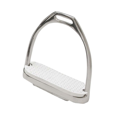 ESTRIBO INGLÃ‰S INOX CON TACO A01-14A 12cm