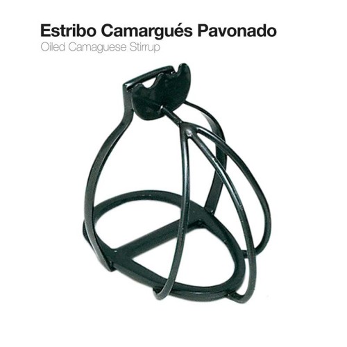 ESTRIBO CAMARGUÃ‰S PAVONADO