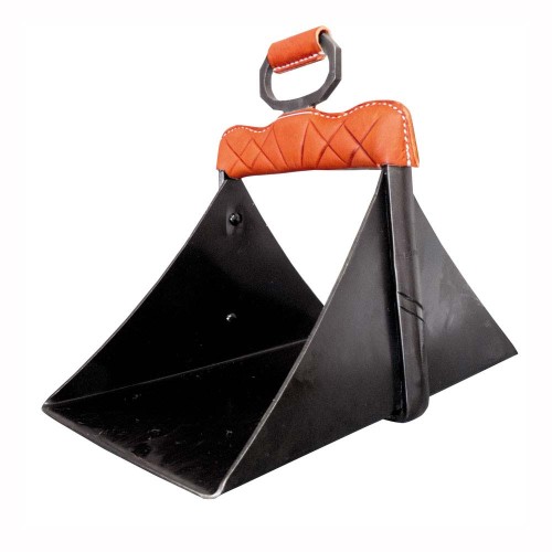 ESTRIBO VAQUERO ARÃBIGA FORRADO INOX 12x26