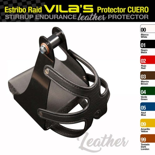 ESTRIBO RAID VILAÂ´S PROTECTOR CUERO