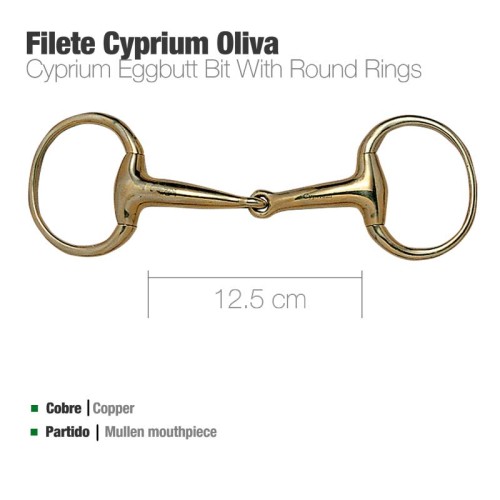FILETE CYPRIUM OLIVA 215301Y 12.5cm