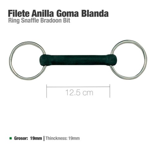 FILETE ANILLA GOMA BLANDA 21300R 12.5cm