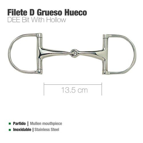 FILETE D INOX GRUESO HUECO 21968