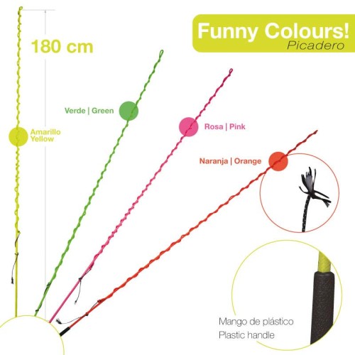 FUSTA PICADERO NEÃ“N 500 180cm