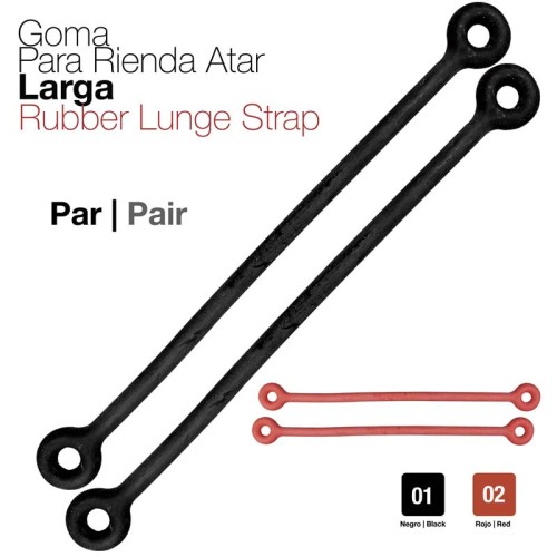 GOMA RIENDA ATAR LARGA PAR