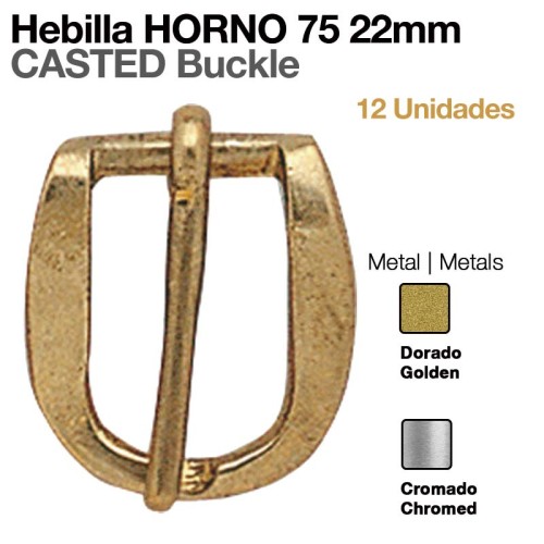 HEBILLA HORNO 75 12uds