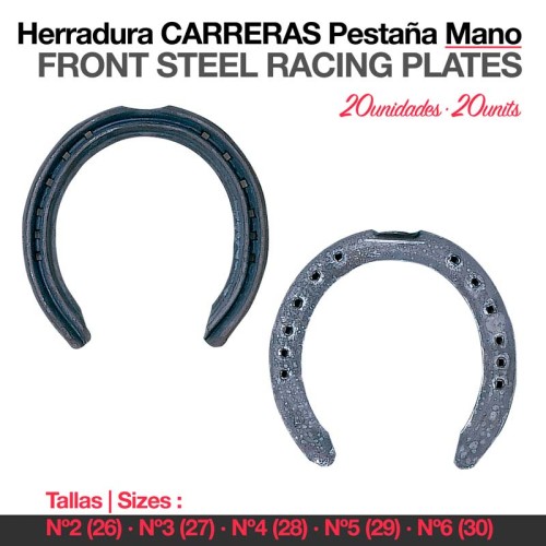 HERRADURA CARRERAS PESTAÃ‘A MANO 20uds