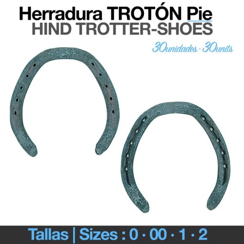 HERRADURA TROTÃ“N PIE (30 UDS)