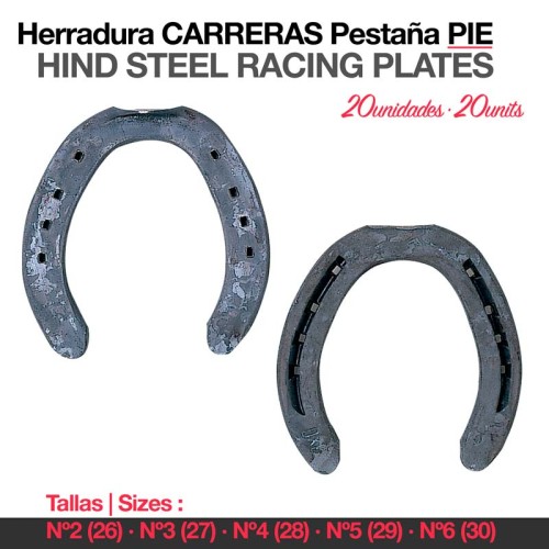 HERRADURA CARRERAS PESTAÃ‘A PIE 20uds