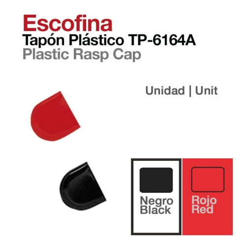 ESCOFINA TAPÃ“N PLÃSTICO TP-6164A UNIDAD