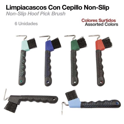 LIMPIACASCOS CON CEPILLO NON-SLIP TS-1019GAX