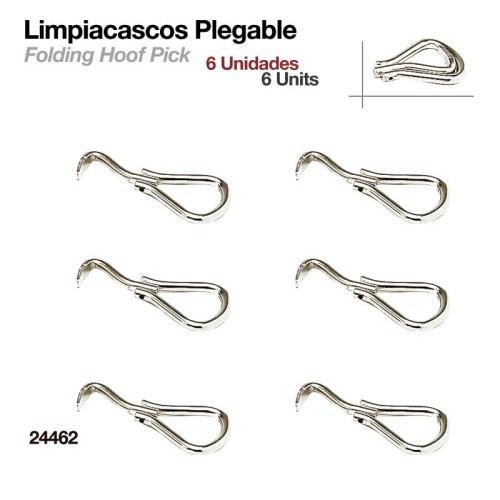 LIMPIACASCOS PLEGABLE 24462 6uds
