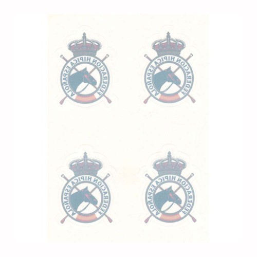 PEGATINA REAL FEDERACIÃ“N HÃPICA ESPAÃ‘OLA INTERIOR