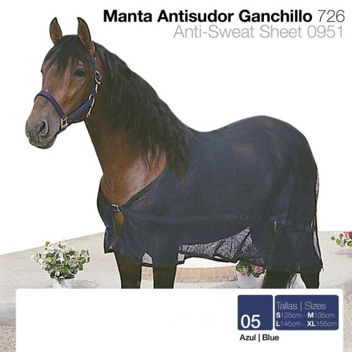 MANTA ANTISUDOR GANCHILLO 726