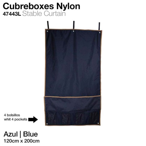 CUBREBOXES NYLON 47443L 120x200cm AZUL