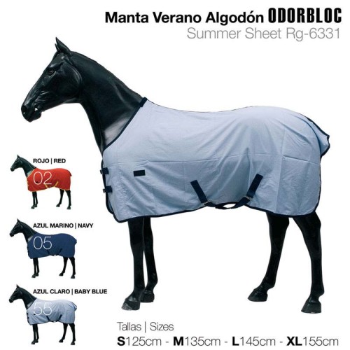 MANTA VERANO ALGODÃ“N ODORBLOC