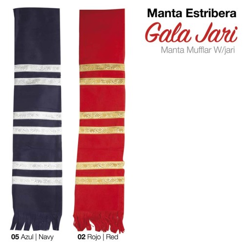 MANTA ESTRIBERA GALA JARI