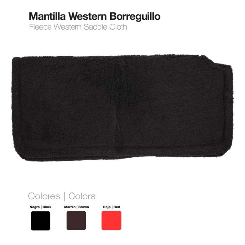 MANTILLA WESTERN BORREGUILLO 1042