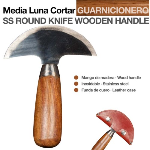MEDIA LUNA CORTAR GUARNICIONERO INOX