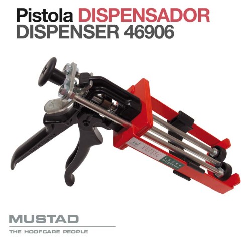 MUSTAD: PISTOLA DOBLE DIAMOND VETTEC 210cc