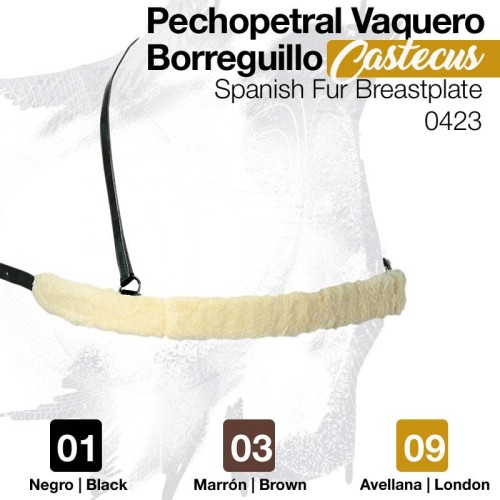 PECHOPETRAL VAQUERO BORREGUILLO CASTECUS