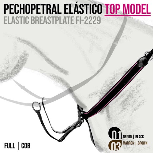 PECHOPETRAL ELÃSTICO TOP MODEL FI-2229