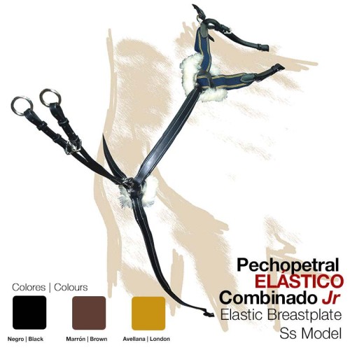 PECHOPETRAL ELÃSTICO COMBINADO JR