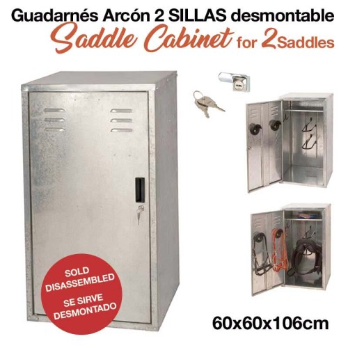 GUADARNÃ‰S ARCÃ“N 2 SILLAS DESMONTABLE 60x60x106cm 30kg