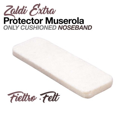 PROTECTOR MUSEROLA DE FIELTRO ZALDI EXTRA