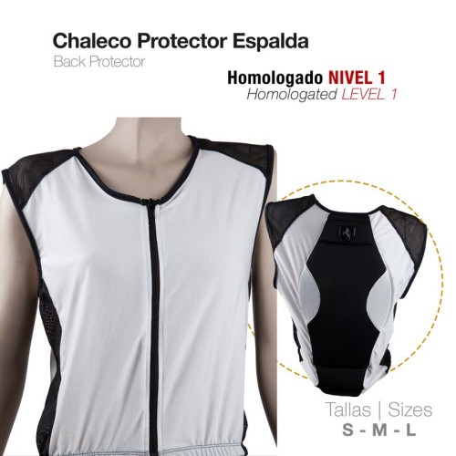 PROTECTOR CHALECO PROTECTOR ESPALDA