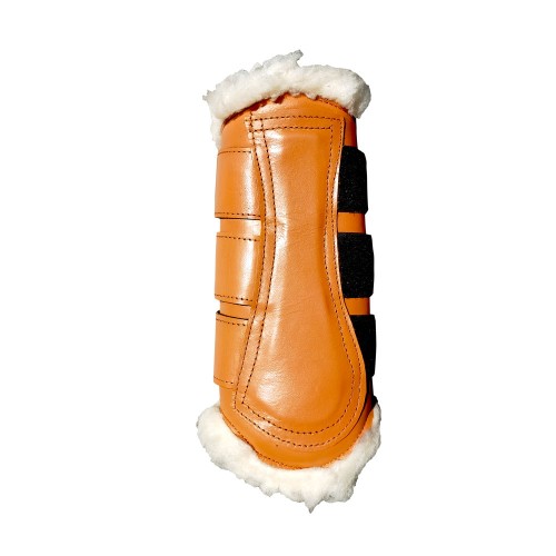 PROTECTOR TRABAJO CUERO BORREGUILLO PIE L