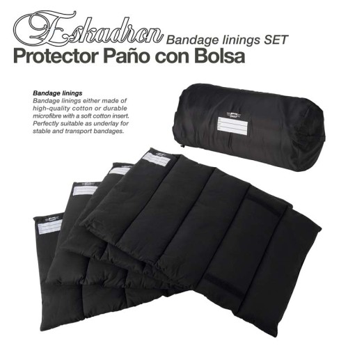 PROTECTOR PAÃ‘O ESKADRON CON BOLSA 637000 467 290 NEGRO