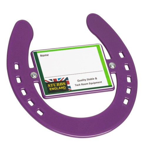 CUADRO PARA NOMBRE CABALLO HERRADURA S2670 STUBBS